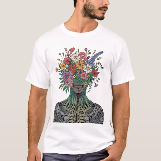 Zware Bloei T-shirt (Voorkant)
