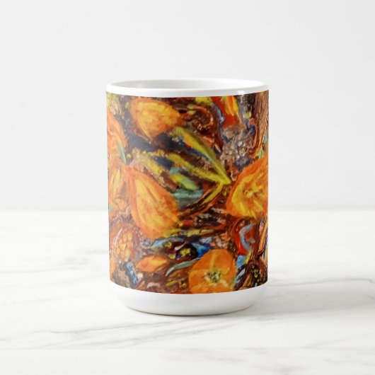 Zware bloemblaadjes Mok (Center)