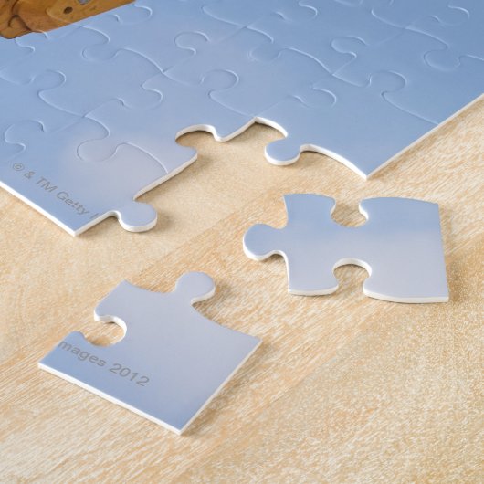 Zware bouwuitrusting legpuzzel (Zijkant)