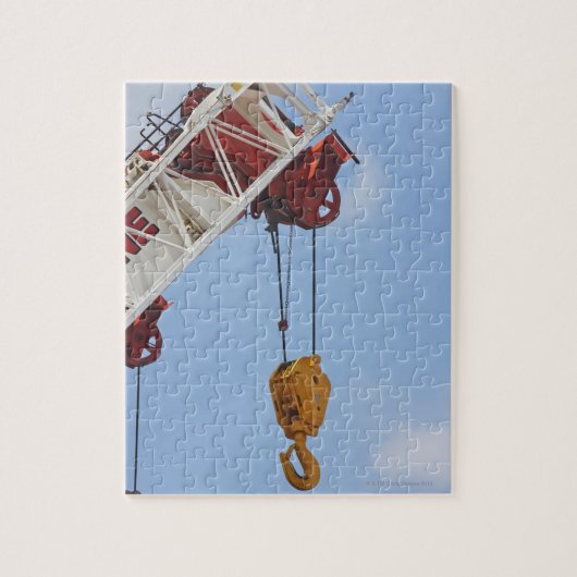 Zware bouwuitrusting legpuzzel (Verticaal)