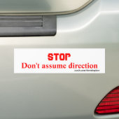 Zware bumperstickers (Op auto)