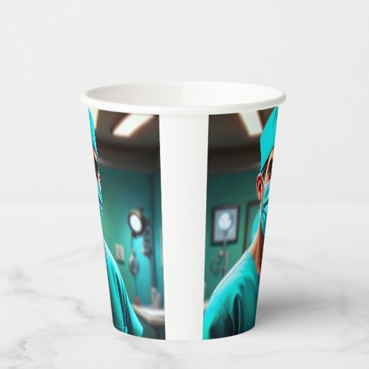 zware chirurg papieren bekers (Links)