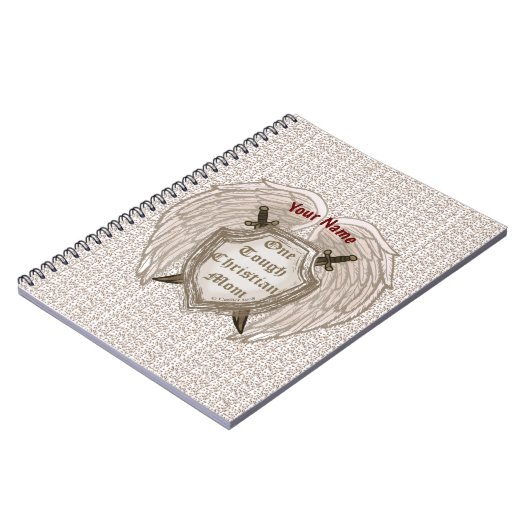 Zware Christelijke mam Notitieboek (Linkerzijde)