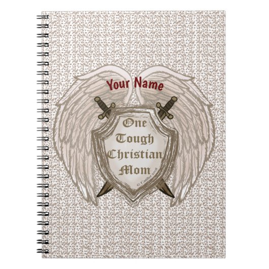 Zware Christelijke mam Notitieboek (Voorkant)