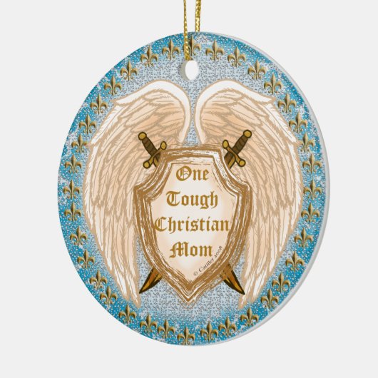Zware Christelijke mam Ornament (Links)