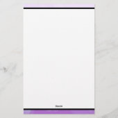 Zware dame in diepzinnige digitale kunst briefpapier (Achterkant)