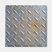 Zware Diamantplaat Staal Grafisch Magneet (Voorkant)