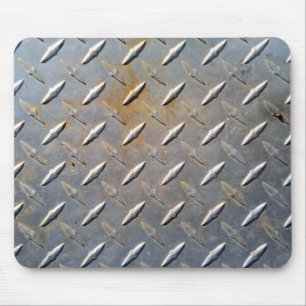 Zware Diamantplaat Staal Grafisch Muismat