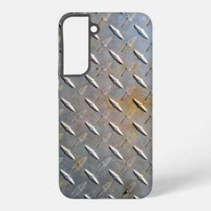 Zware Diamantplaat Staal Grafisch Samsung Galaxy Hoesje