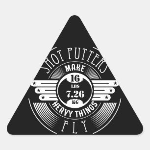 Zware dingen die vliegen sticker