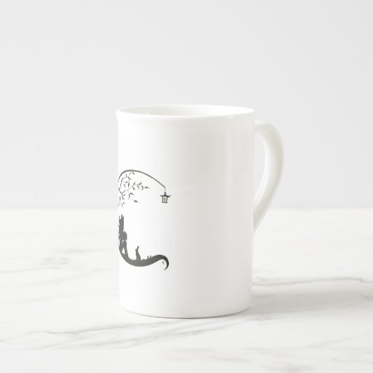 Zware dromen porselein kop (Voorkant rechts)