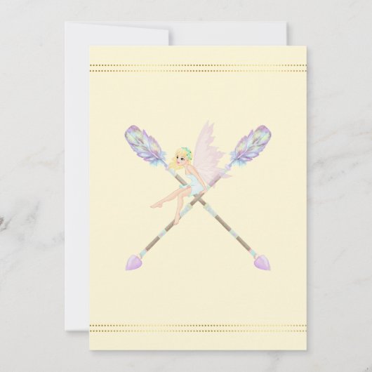 Zware droomdrager Boho elk kleurenpapier Kaart (Achterkant)