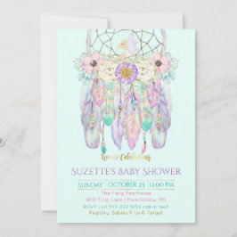 Zware droomdrager Boho elk kleurenpapier Kaart