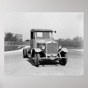 Zware duty Truck, 1925.  foto Poster