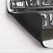 Zware Duty Truck Grafische Grid Muismat (Hoek)