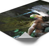 Zware en onkruidloze fantasievol poster ZOALS LAAG (Hoek)