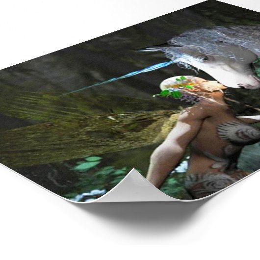 Zware en onkruidloze fantasievol poster ZOALS LAAG (Hoek)