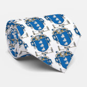 Zware familiekust stropdas (Opgerold)