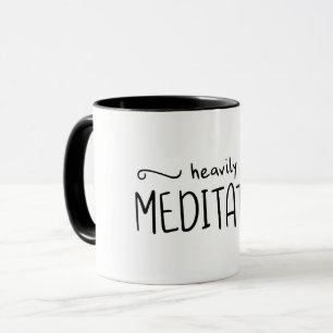 Zware gemedieerde Typografie Mok