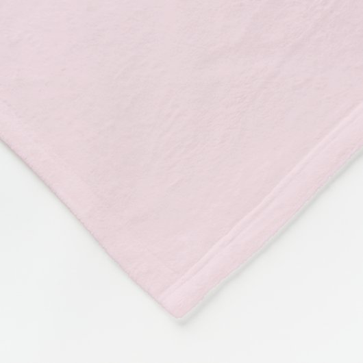 Zware geMeditteerde roze move Aqua Blue Fleece Deken (Hoek)