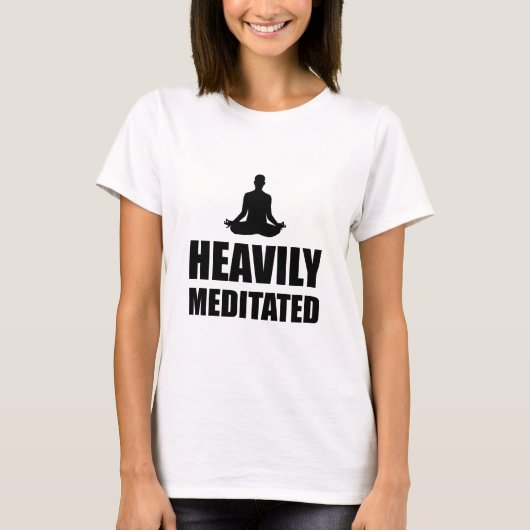 Zware geMeditteerde T-shirt (Voorkant)