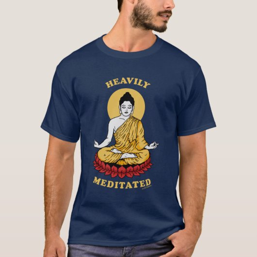 Zware geMeditteerde T-shirt (Voorkant)