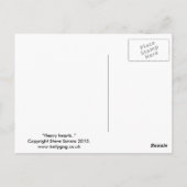 Zware harten briefkaart (Achterkant)