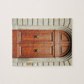 Zware houten deuren, Florence, Italië Legpuzzel (Horizontaal)