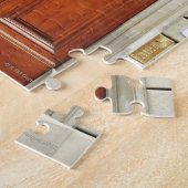 Zware houten deuren, Florence, Italië Legpuzzel (Zijkant)