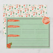 Zware Kaarten die Cream Recipe (Voorkant / Achterkant)