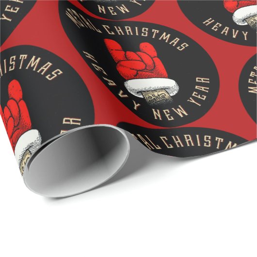 Zware kerst met metalen cadeaupapier (Rol Hoek)