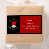 Zware kerst met metalen etiket (Insitu)