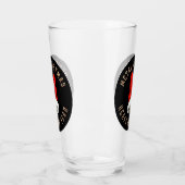 Zware kerst met metalen glas (Links)