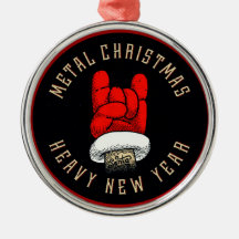 Zware kerst met metalen