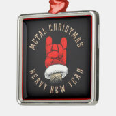 Zware kerst met metalen metalen ornament (Links)
