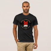 Zware kerst met metalen t-shirt (Voorkant volledig)