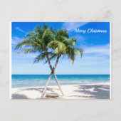 Zware kerstboompalmen briefkaart (Voorkant)