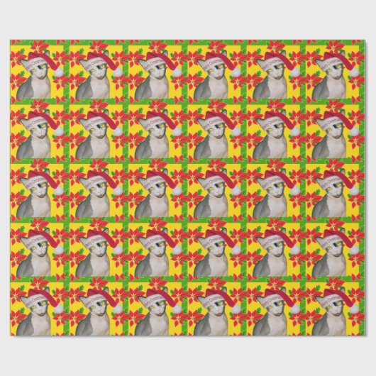 Zware kerstfeestdag zonder hapje cadeaupapier (Vlak)