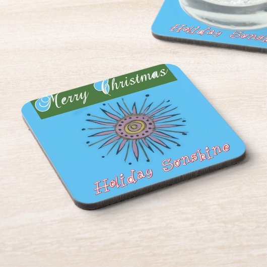 Zware kerstfeestdag, zonneschijn.png bier onderzetter (Linkerzijde)