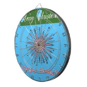 Zware kerstfeestdag, zonneschijn.png dartbord (Voorkant Rechts)
