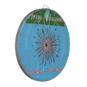 Zware kerstfeestdag, zonneschijn.png dartbord (Voorkant Links)