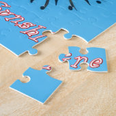 Zware kerstfeestdag, zonneschijn.png legpuzzel (Zijkant)