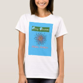 Zware kerstfeestdag, zonneschijn.png t-shirt (Voorkant)
