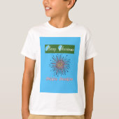 Zware kerstfeestdag, zonneschijn.png t-shirt (Voorkant)