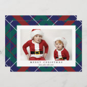 Zware kerstkaartje voor de Feestdagen Feestdagenkaart (Voorkant / Achterkant)