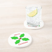 Zware kerstkalkzandsteen Onderzetters (Zijkant)