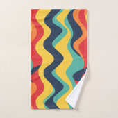 Zware kleuren bad handdoek (Handdoek)