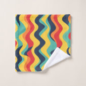 Zware kleuren bad handdoek (Wasdoekje)