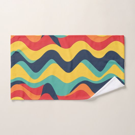 Zware kleuren bad handdoek (Handdoek)