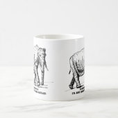 Zware Kruisarcering Olifant Koffiemok (Center)